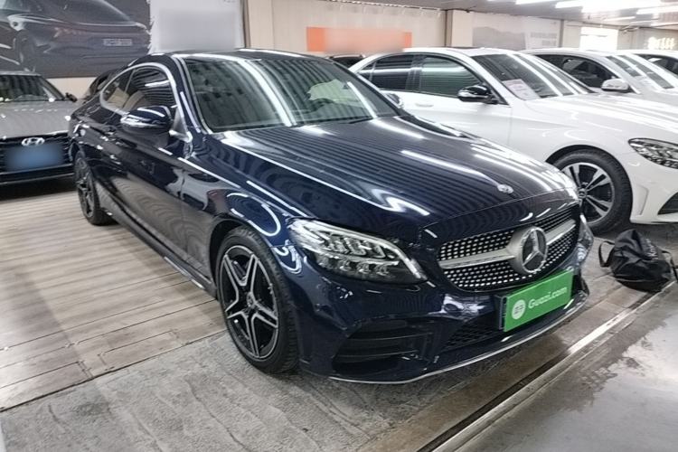 Used Mercedes-Benz C-Class 2019 C 260 Coupe Front Right 45 Deg