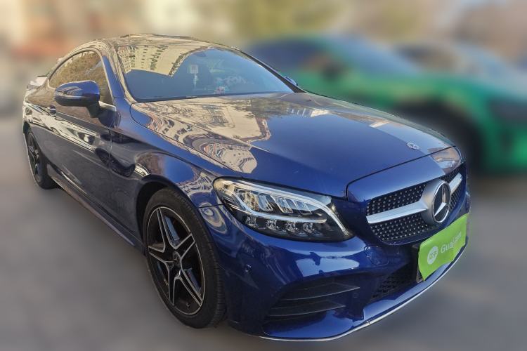 Used Mercedes-Benz C-Class 2019 C 260 Coupe Front Right 45 Deg