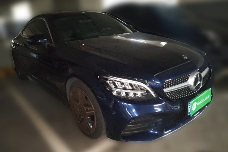 Used Mercedes-Benz C-Class 2019 C 260 Coupe Front Right 45 Deg