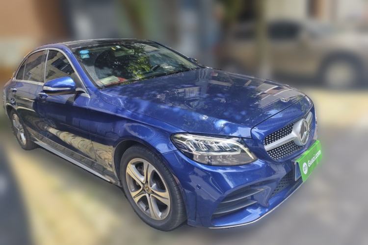Used Mercedes-Benz C-Class 2019 C 260 L Sport Edition Front Right 45 Deg