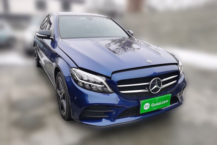 Used Mercedes-Benz C-Class 2019 C 260 Sport Edition 4MATIC Front Right 45 Deg