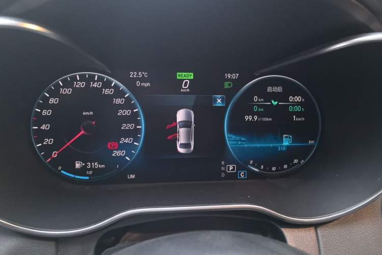 Used Mercedes-Benz C-Class 2019 Restyled C 260 L Sport Edition Instrument Cluster