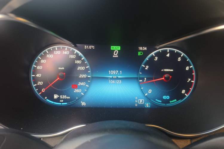 Used Mercedes-Benz C-Class 2019 Restyled C 260 L Sport Edition Instrument Cluster