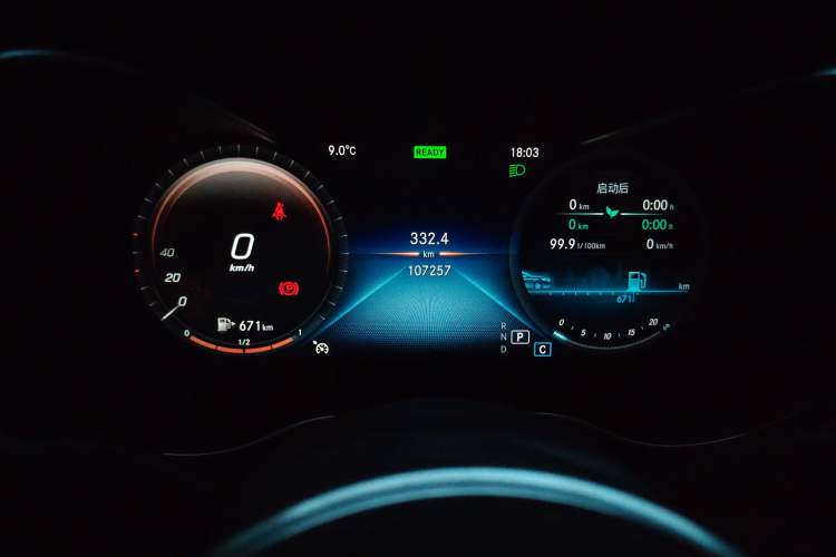 Used Mercedes-Benz C-Class 2019 Updated C 260 L Instrument Cluster