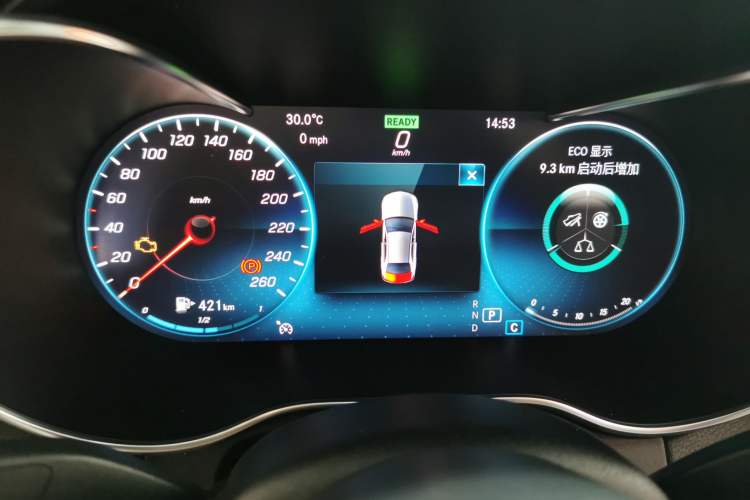 Used Mercedes-Benz C-Class 2019 Restyled C 260 L Sport Edition Instrument Cluster