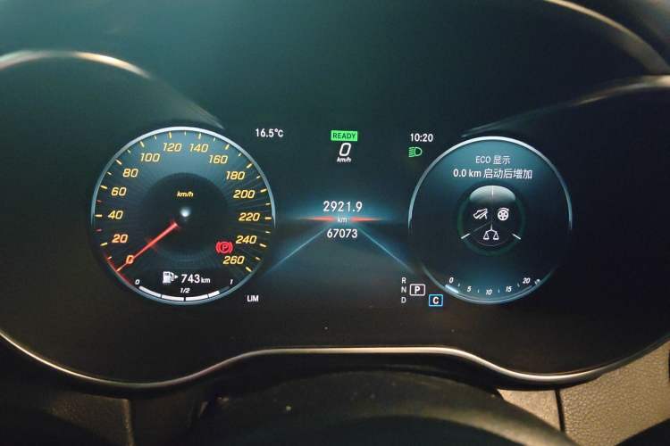 Used Mercedes-Benz C-Class 2019 C 260 Sport Edition Instrument Cluster