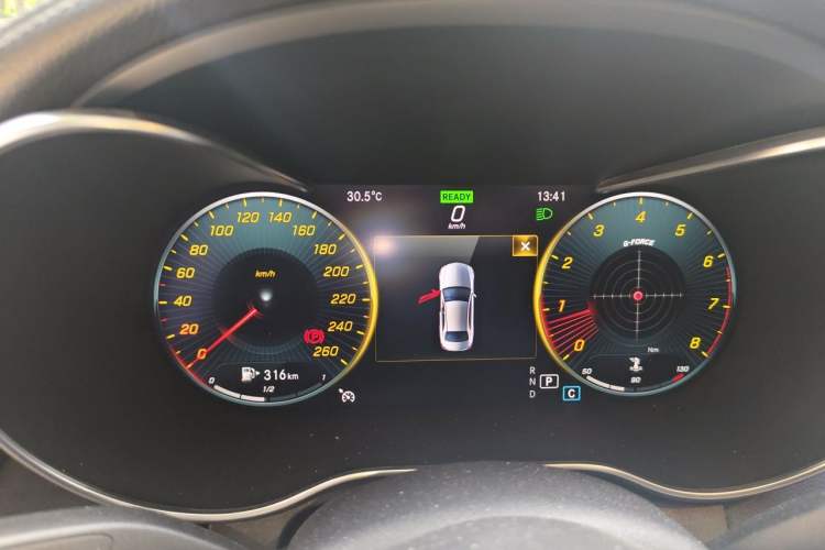 Used Mercedes-Benz C-Class 2019 C 260 L Sport Edition Instrument Cluster