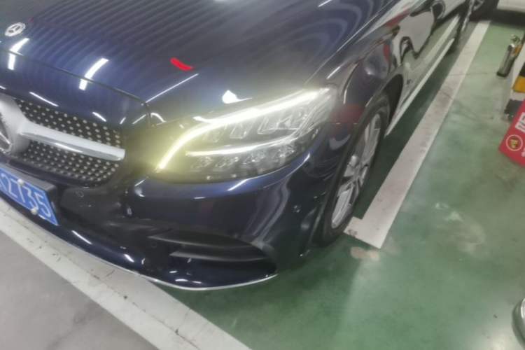 Used Mercedes-Benz C-Class 2019 C 180 L Fashion Edition Sport Version Left Front Headlight