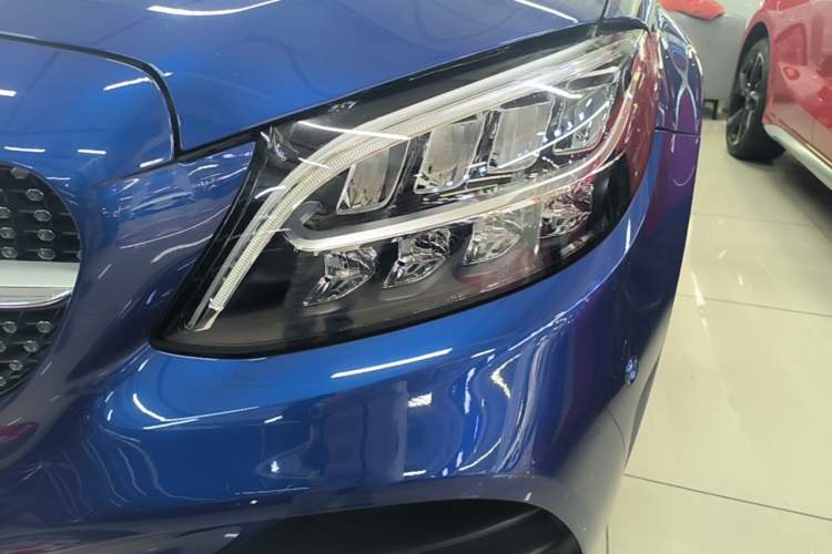 Used Mercedes-Benz C-Class 2019 C 180 L Fashion Edition Sport Version Left Front Headlight