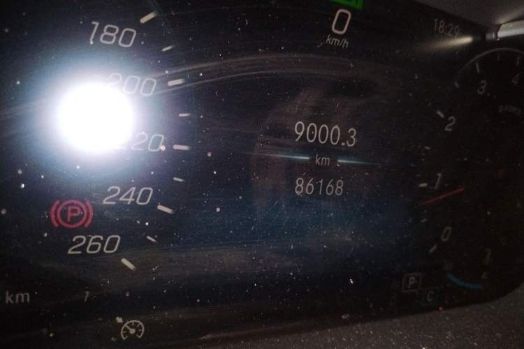 Used Mercedes-Benz C-Class 2019 Restyled C 260 L Sport Edition Odometer Close Up