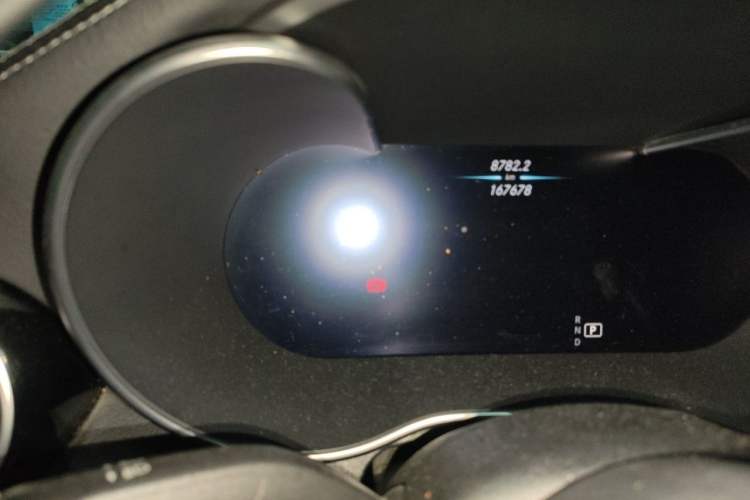 Used Mercedes-Benz C-Class 2019 Restyled C 260 L Sport Edition Odometer Close Up