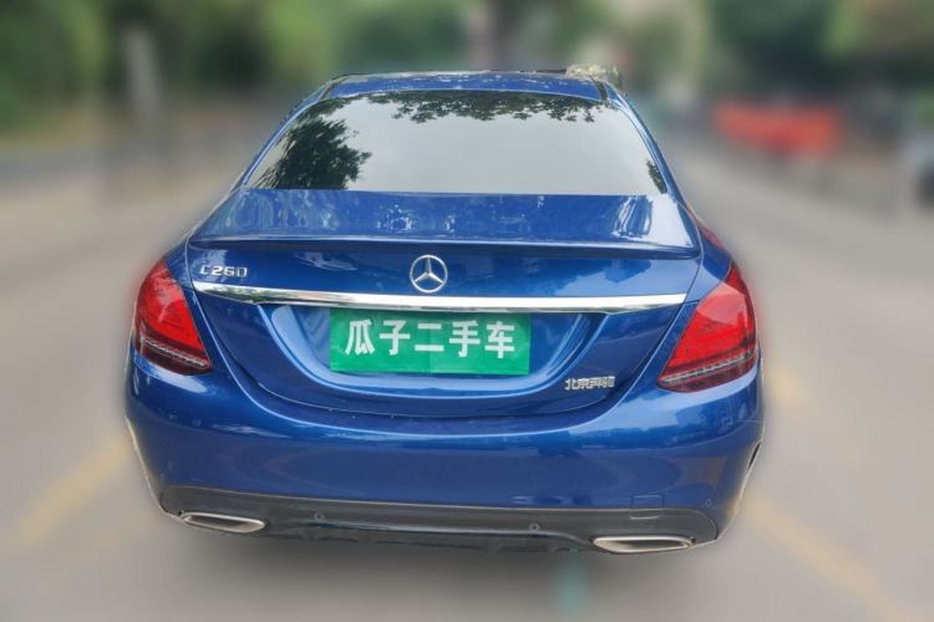 Used Mercedes-Benz C-Class 2019 C 260 Sport Edition Rear