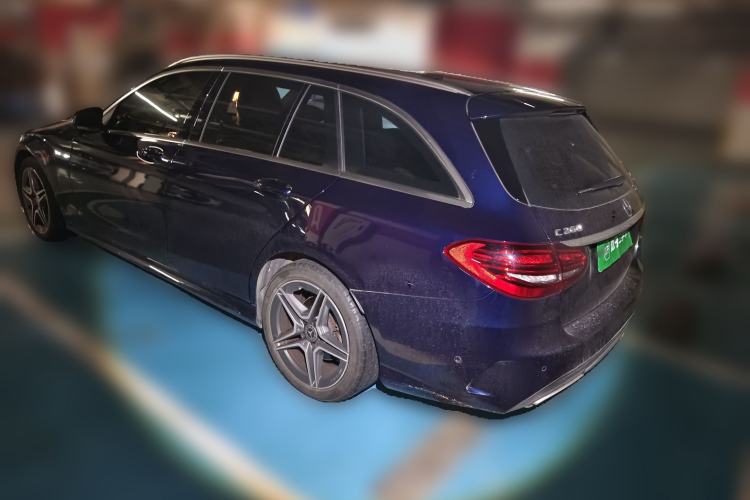 Used Mercedes-Benz C-Class 2019 C 260 Estate Rear Left 45 Deg