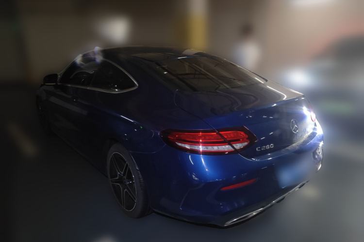 Used Mercedes-Benz C-Class 2019 C 260 Coupe Rear Left 45 Deg
