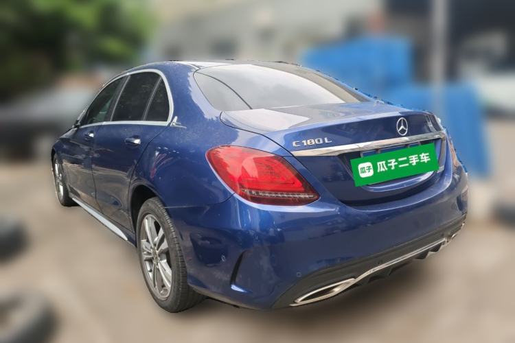 Used Mercedes-Benz C-Class 2019 C 180 L Fashion Edition Sport Version Rear Left 45 Deg