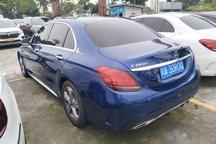Used Mercedes-Benz C-Class 2019 Restyled C 260 L Sport Edition Rear Left 45 Deg