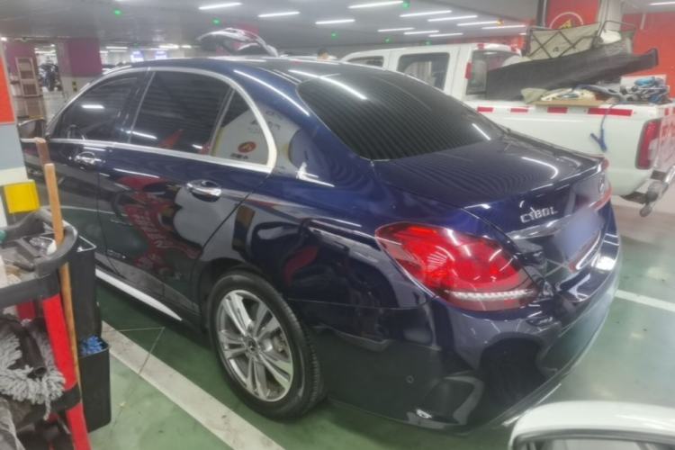 Used Mercedes-Benz C-Class 2019 C 180 L Fashion Edition Sport Version Rear Left 45 Deg