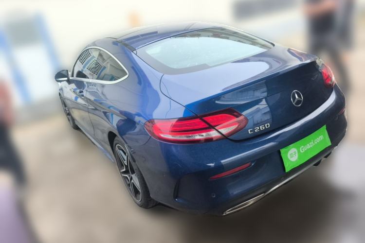 Used Mercedes-Benz C-Class 2019 C 260 Coupe Rear Left 45 Deg