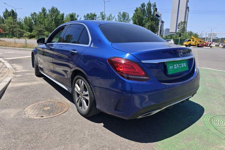 Used Mercedes-Benz C-Class 2019 C 180 L Fashion Edition Sport Version Rear Left 45 Deg