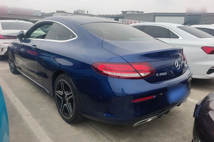 Used Mercedes-Benz C-Class 2019 C 260 Coupe Rear Left 45 Deg