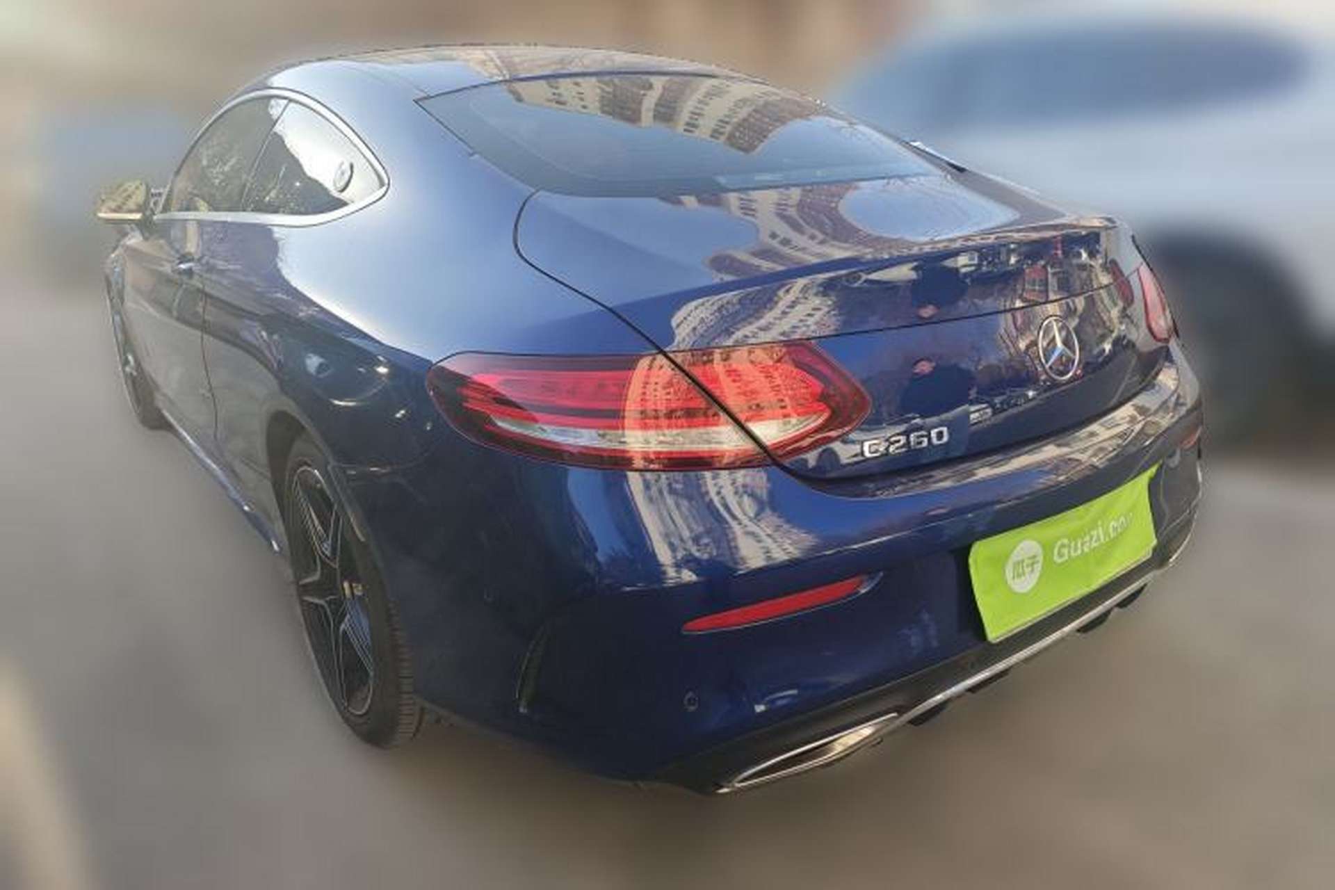 Used Mercedes-Benz C-Class 2019 C 260 Coupe Rear Left 45 Deg