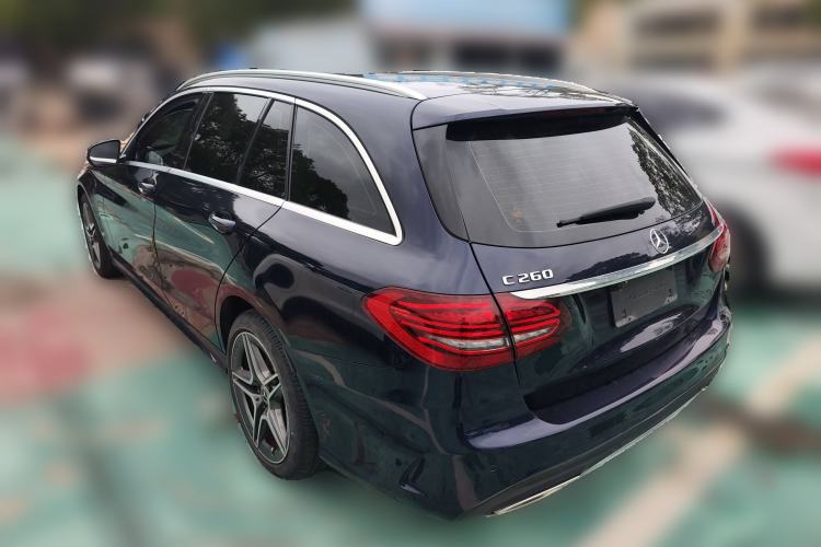 Used Mercedes-Benz C-Class 2019 C 260 Estate Rear Left 45 Deg