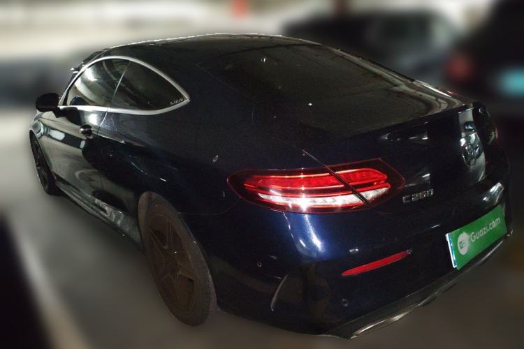 Used Mercedes-Benz C-Class 2019 C 260 Coupe Rear Left 45 Deg
