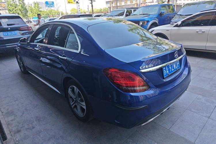 Used Mercedes-Benz C-Class 2019 C 260 L Sport Edition Rear Left 45 Deg
