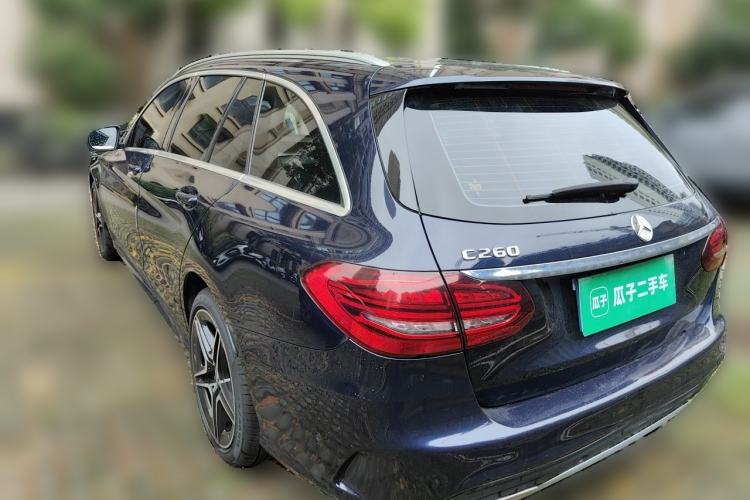 Used Mercedes-Benz C-Class 2019 C 260 Estate Rear Left 45 Deg