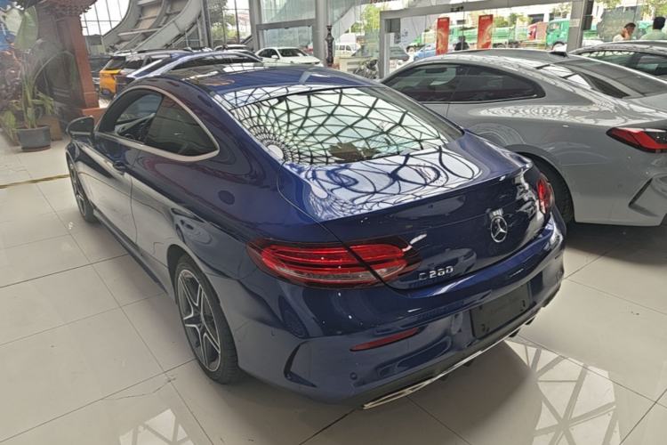 Used Mercedes-Benz C-Class 2019 C 260 Coupe Rear Left 45 Deg