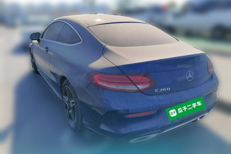 Used Mercedes-Benz C-Class 2019 C 260 Coupe Rear Left 45 Deg