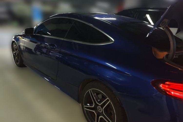 Used Mercedes-Benz C-Class 2019 C 260 Coupe Rear Left 45 Deg
