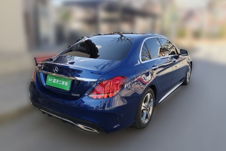 Used Mercedes-Benz C-Class 2019 C 260 L Sport Edition Rear Right 45 Deg