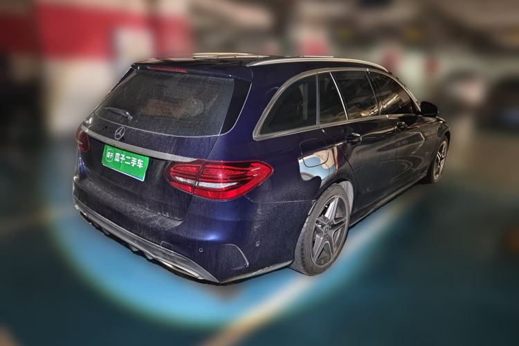 Used Mercedes-Benz C-Class 2019 C 260 Estate Rear Right 45 Deg