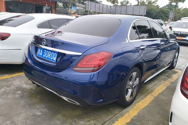 Used Mercedes-Benz C-Class 2019 Restyled C 260 L Sport Edition Rear Right 45 Deg