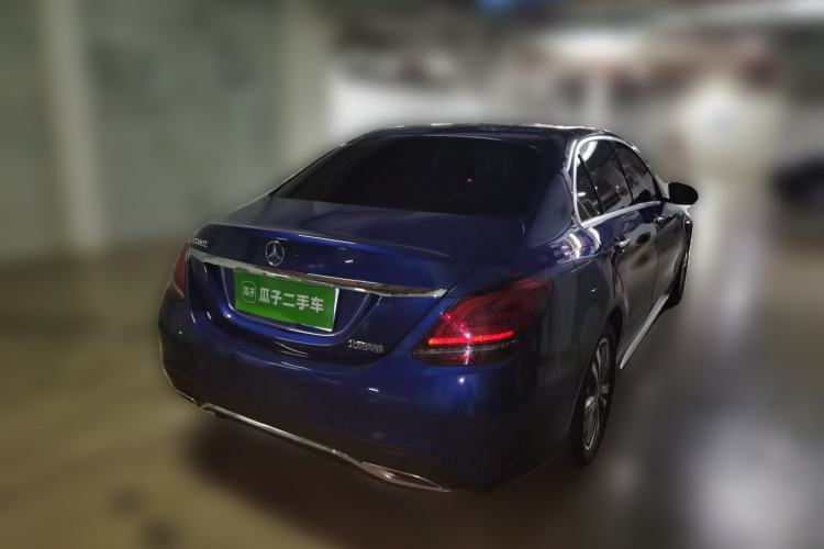 Used Mercedes-Benz C-Class 2019 C 180 L Fashion Edition Sport Version Rear Right 45 Deg