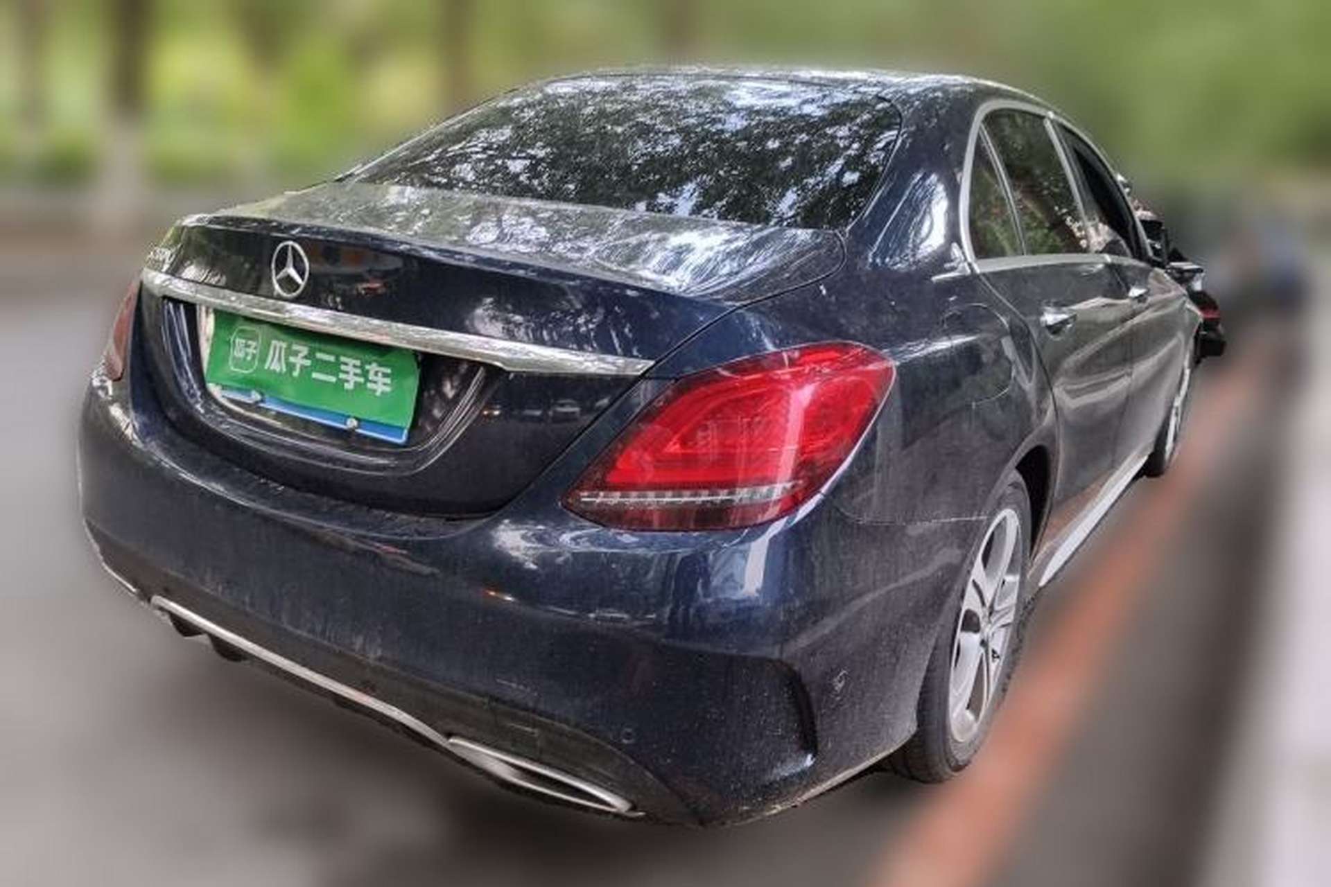 Used Mercedes-Benz C-Class 2019 C 260 L Sport Edition Rear Right 45 Deg