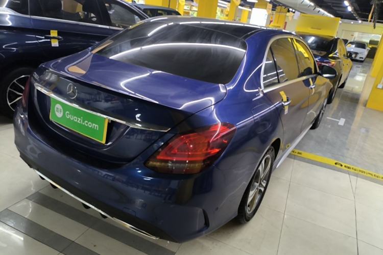 Used Mercedes-Benz C-Class 2019 C 260 L Sport Edition Rear Right 45 Deg
