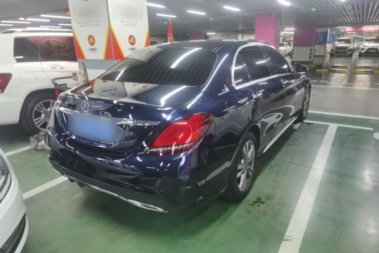 Used Mercedes-Benz C-Class 2019 C 180 L Fashion Edition Sport Version Rear Right 45 Deg