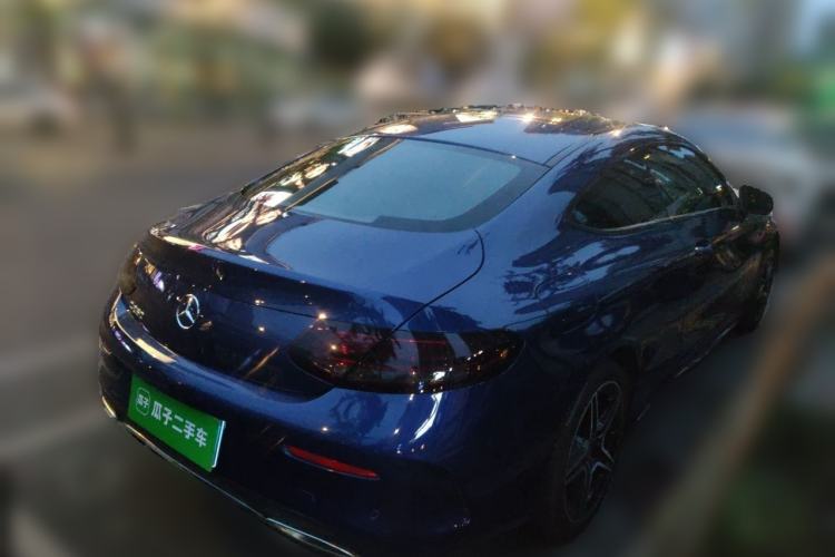 Used Mercedes-Benz C-Class 2019 C 260 Coupe Rear Right 45 Deg