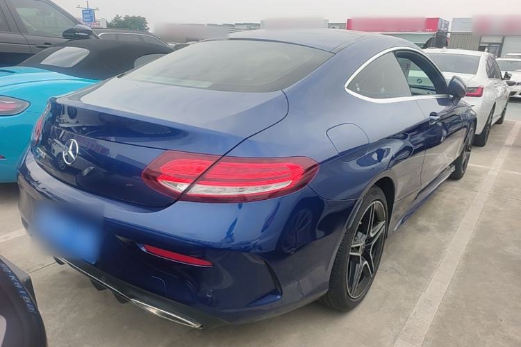 Used Mercedes-Benz C-Class 2019 C 260 Coupe Rear Right 45 Deg