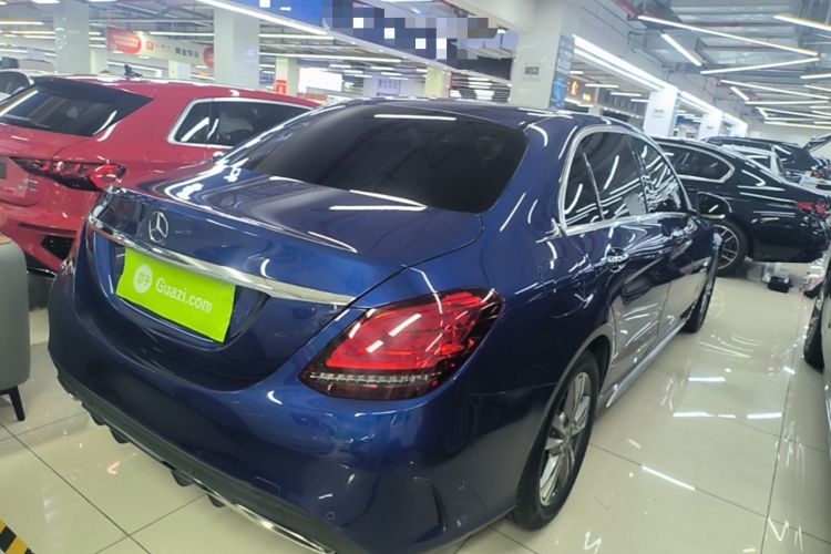 Used Mercedes-Benz C-Class 2019 C 180 L Fashion Edition Sport Version Rear Right 45 Deg
