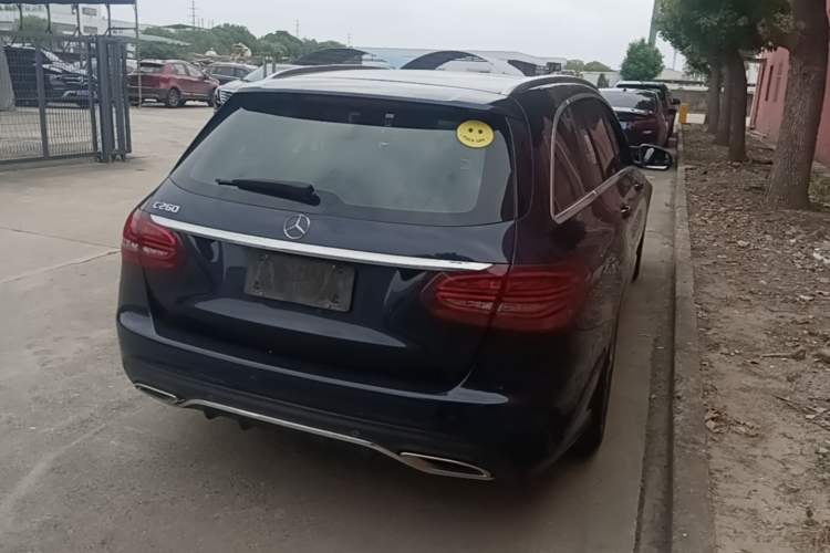 Used Mercedes-Benz C-Class 2019 C 260 Estate Rear Right 45 Deg
