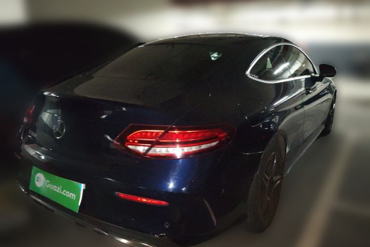 Used Mercedes-Benz C-Class 2019 C 260 Coupe Rear Right 45 Deg
