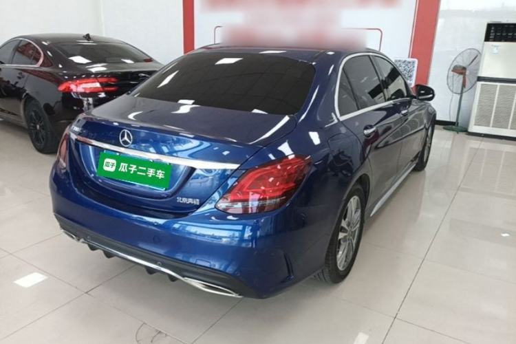 Used Mercedes-Benz C-Class 2019 C 180 L Fashion Edition Sport Version Rear Right 45 Deg