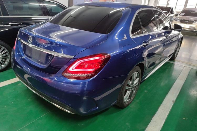 Used Mercedes-Benz C-Class 2019 C 180 L Fashion Edition Sport Version Rear Right 45 Deg
