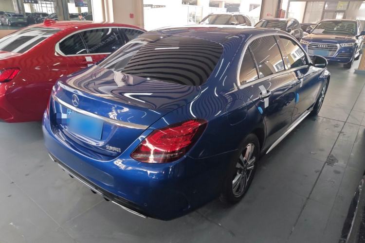Used Mercedes-Benz C-Class 2019 C 180 L Fashion Edition Sport Version Rear Right 45 Deg