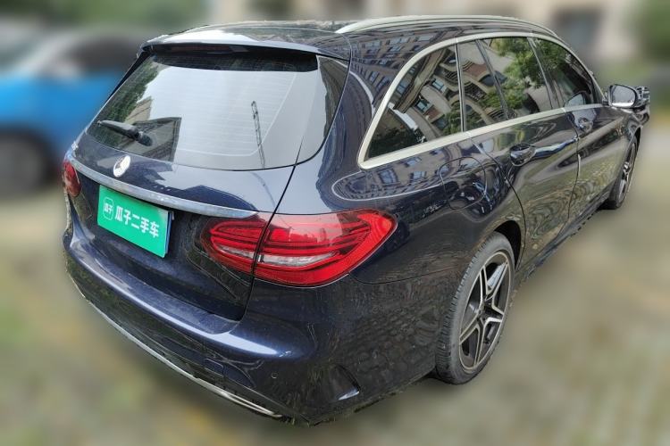 Used Mercedes-Benz C-Class 2019 C 260 Estate Rear Right 45 Deg
