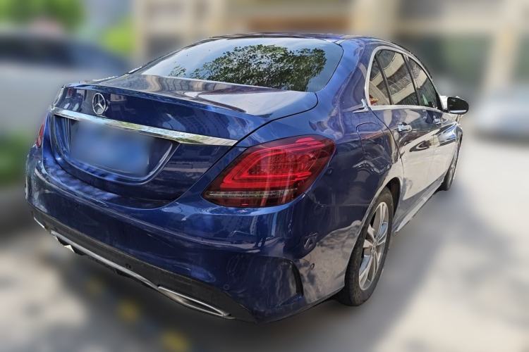 Used Mercedes-Benz C-Class 2019 C 180 L Fashion Edition Sport Version Rear Right 45 Deg