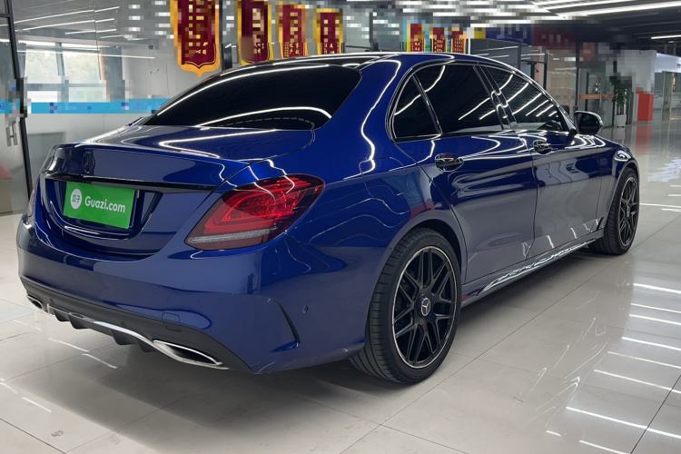 Used Mercedes-Benz C-Class 2019 C 260 L Sport Edition Rear Right 45 Deg